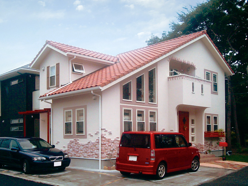 プロヴァンス風の内 外装で自然素材の住まい 静岡の注文住宅なら静鉄ホームズ